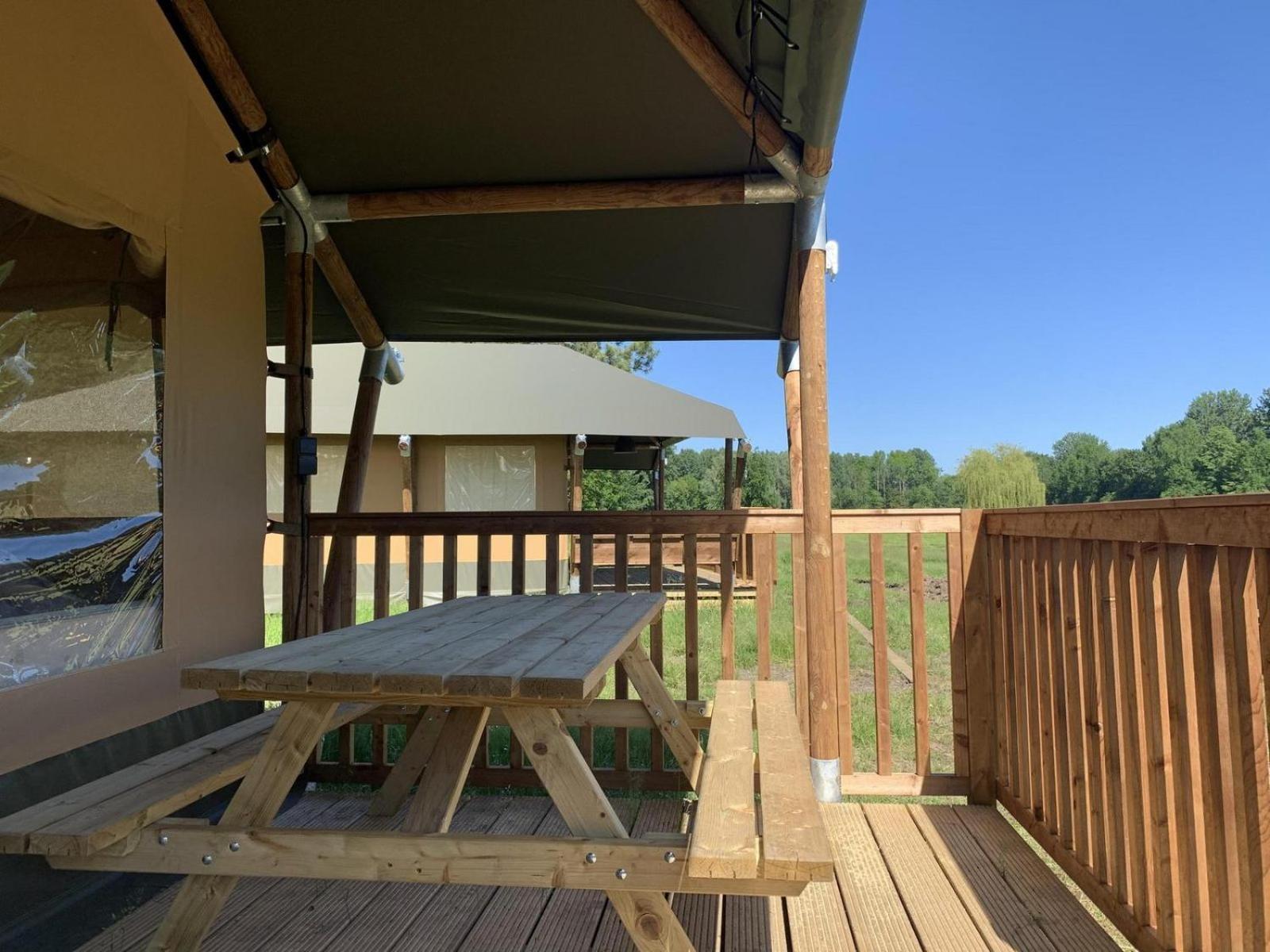 Glamping Lodge With Eco-Wellness Zeewolde Zewnętrze zdjęcie